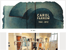 Tablet Screenshot of carolfarrow.net